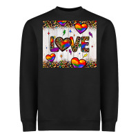 Black love hearts pride tumbler Heavyweight Sweatshirt - JahusDesignShop