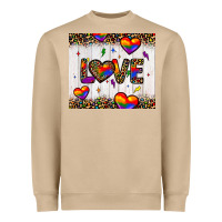 Mushroom love hearts pride tumbler Heavyweight Sweatshirt - JahusDesignShop