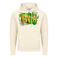 Vintage Artic St. Patricks Day Cna Vintage Hoodie - CowhideDigitalArt