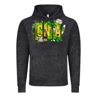 Vintage Black St. Patricks Day Cna Vintage Hoodie - CowhideDigitalArt