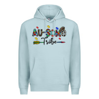 Blue Mist au some tribe Premium Hoodie - CowhideDigitalArt