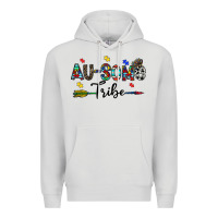 Dove Grey au some tribe Premium Hoodie - CowhideDigitalArt