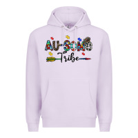 Lilac au some tribe Premium Hoodie - CowhideDigitalArt