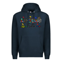 Navy au some tribe Premium Hoodie - CowhideDigitalArt
