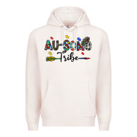 Pale Pink au some tribe Premium Hoodie - CowhideDigitalArt