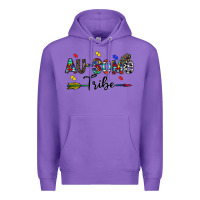 Purple au some tribe Premium Hoodie - CowhideDigitalArt