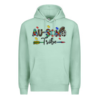 Seafoam au some tribe Premium Hoodie - CowhideDigitalArt