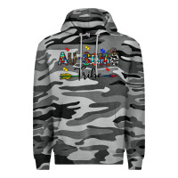 Slate Camo au some tribe Premium Hoodie - CowhideDigitalArt