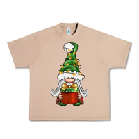 Burro Christmas Gnome With Gift Urban Heavy Tee - BundleAndBundleShop