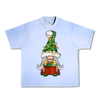 Grape Ice Christmas Gnome With Gift Urban Heavy Tee - BundleAndBundleShop