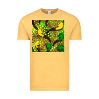 Vintage Mustard St. Patrick's pipe pattern digital paper Vintage Tee - BundleAndBundleShop