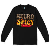 Black neuro spicy neurodivergence Long Sleeve Tee - LillyAllenDesigns