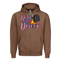 Chestnut dibs on the driver Zipper Hoodie - JahusDesignShop