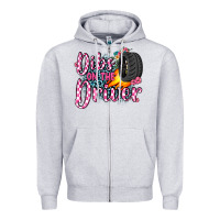 Heather Grey dibs on the driver Zipper Hoodie - JahusDesignShop