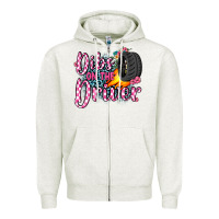 Oatmeal Heather dibs on the driver Zipper Hoodie - JahusDesignShop