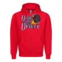 Red dibs on the driver Zipper Hoodie - JahusDesignShop