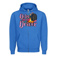 True Royal dibs on the driver Zipper Hoodie - JahusDesignShop