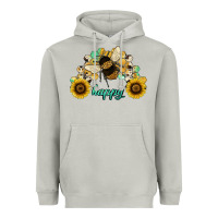 Moon Dust bee happy honey comb Heavyweight Hoodie - JahusDesignShop