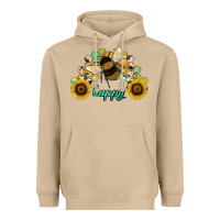 Mushroom bee happy honey comb Heavyweight Hoodie - JahusDesignShop