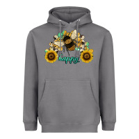 Storm bee happy honey comb Heavyweight Hoodie - JahusDesignShop