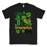 Black My first St. Patrick's Day Classic Tee - CowGirlArtShop