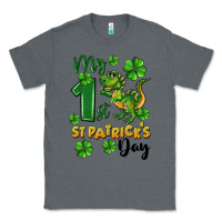 Charcoal Heather My first St. Patrick's Day Classic Tee - CowGirlArtShop