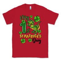 Red My first St. Patrick's Day Classic Tee - CowGirlArtShop
