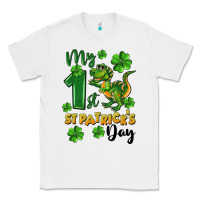 White My first St. Patrick's Day Classic Tee - CowGirlArtShop