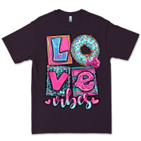 Plum love vibes Premium Tee - OliviaCreatesArt