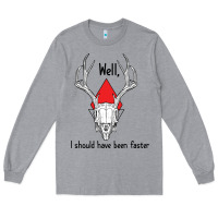 Heather Grey I should have been faster Long Sleeve Tee - Bettercallsaul
