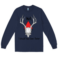 Navy I should have been faster Long Sleeve Tee - Bettercallsaul