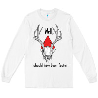 White I should have been faster Long Sleeve Tee - Bettercallsaul