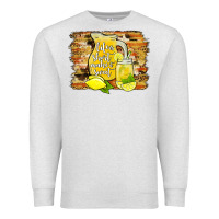 Oatmeal Heather life is short make it sweet Premium Sweatshirt - JahusDesignShop