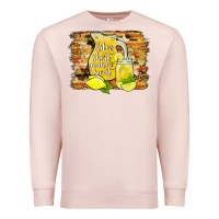 Pale Pink life is short make it sweet Premium Sweatshirt - JahusDesignShop