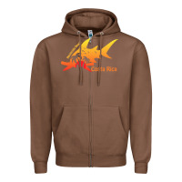 Chestnut nacascolo beach costa rica t  shirt nacascolo beach costa rica t  shir Zipper Hoodie - maiPhamDesign