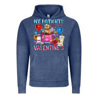 Vintage Denim My Patients is Valentines Vintage Hoodie - CowhideDigitalArt