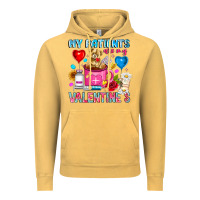 Vintage Mustard My Patients is Valentines Vintage Hoodie - CowhideDigitalArt