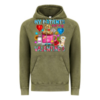 Vintage Olive My Patients is Valentines Vintage Hoodie - CowhideDigitalArt