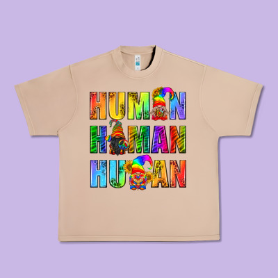 Human Pride Lgbt Urban Heavy Tee Designed By Bundleandbundleshop