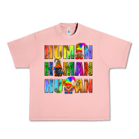 Salmon Human Pride Lgbt Urban Heavy Tee - BundleAndBundleShop