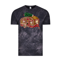 Cloud Black caravan gingerbread Vintage Tee - FaDigitalArtStudio