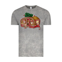 Cloud Rock caravan gingerbread Vintage Tee - FaDigitalArtStudio