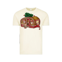 Vintage Arctic caravan gingerbread Vintage Tee - FaDigitalArtStudio