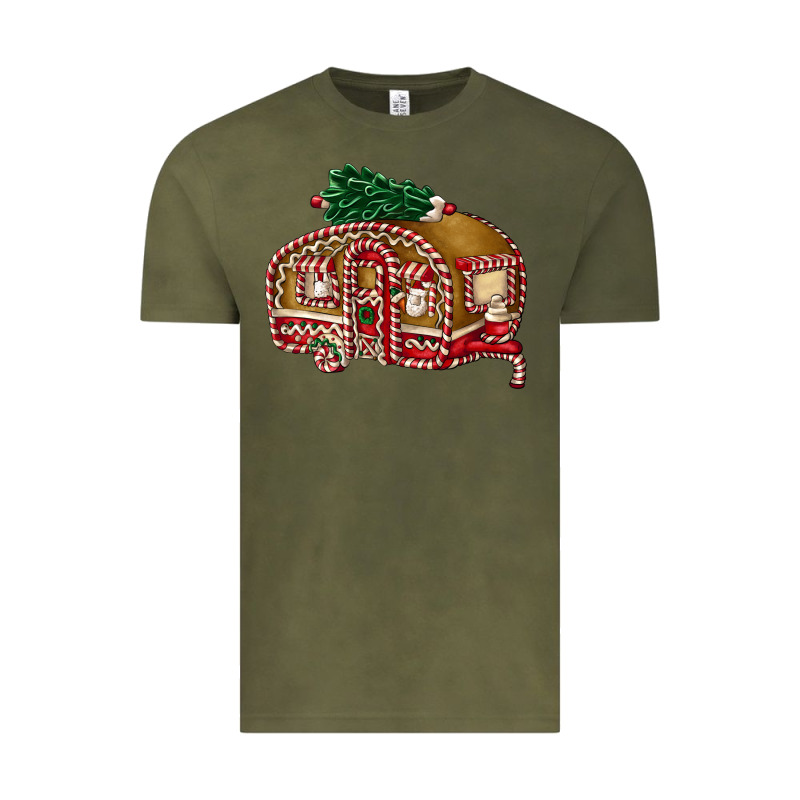 Caravan Gingerbread Vintage Tee by FaDigitalArtStudio | Teevron