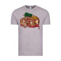 Vintage Zinc caravan gingerbread Vintage Tee - FaDigitalArtStudio