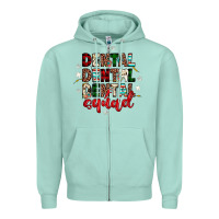 Seafoam Christmas dental squad Zipper Hoodie - JahusDesignShop