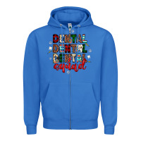 True Royal Christmas dental squad Zipper Hoodie - JahusDesignShop