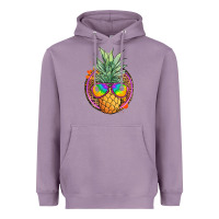 Lavender pineapple and glasses Heavyweight Hoodie - JahusDesignShop