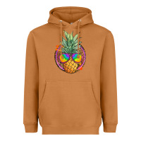 Meerkat pineapple and glasses Heavyweight Hoodie - JahusDesignShop