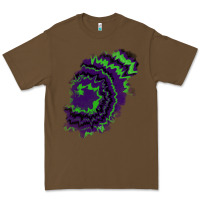 Cacao tie dye patch Premium Tee - RanaPortraitStore